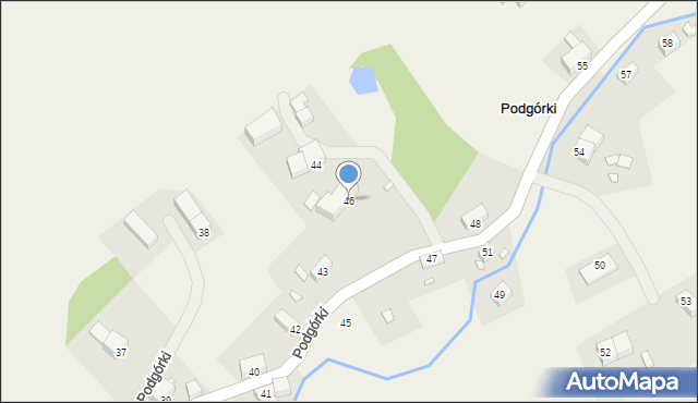 Podgórki, Podgórki, 46, mapa Podgórki