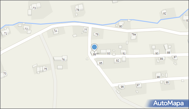 Podgórki, Podgórki, 94, mapa Podgórki