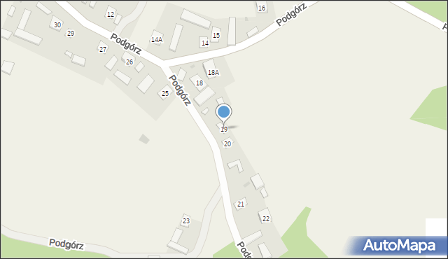 Podgórz, Podgórz, 19, mapa Podgórz