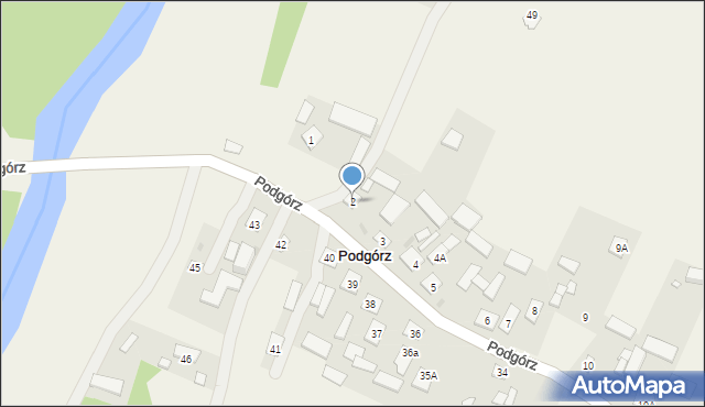 Podgórz, Podgórz, 2, mapa Podgórz