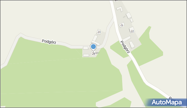 Podgórz, Podgórz, 24, mapa Podgórz