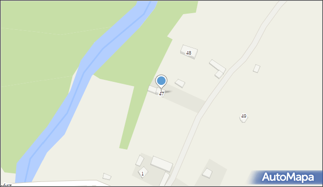 Podgórz, Podgórz, 47, mapa Podgórz