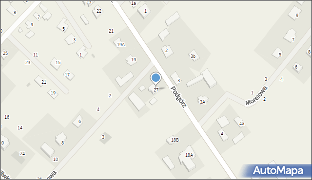 Podgórz, Podgórz, 27, mapa Podgórz