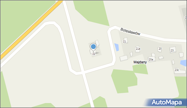 Podgórze, Podgórze, 11, mapa Podgórze