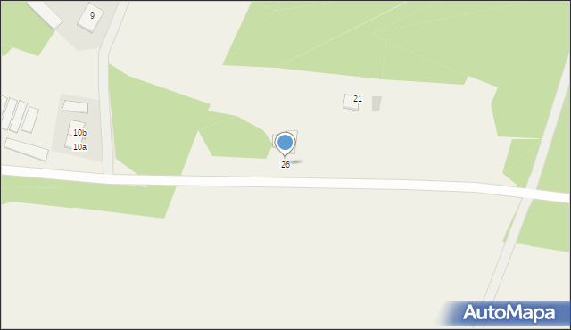 Podgórze, Podgórze, 26, mapa Podgórze