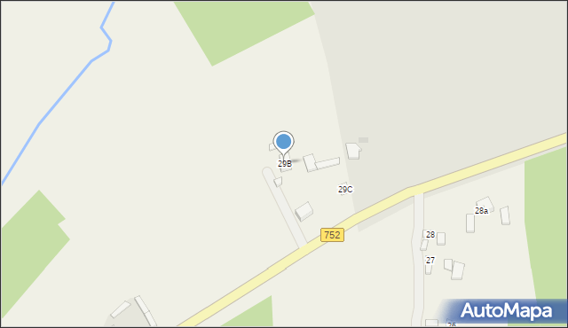 Podgórze, Podgórze, 29B, mapa Podgórze
