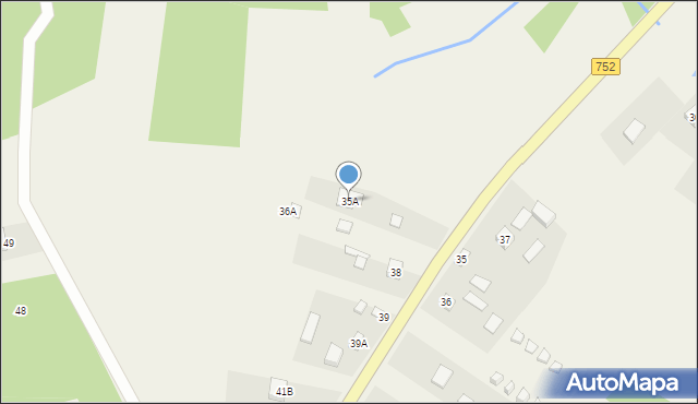 Podgórze, Podgórze, 35A, mapa Podgórze