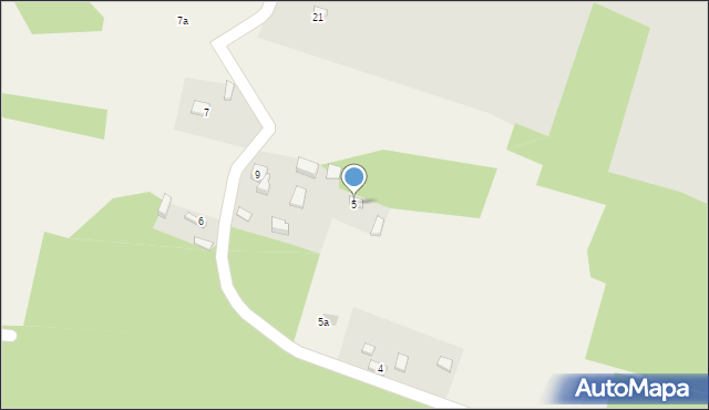 Podgórze, Podgórze, 5, mapa Podgórze
