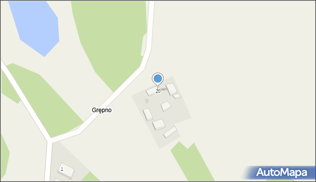 Podgórze, Podgórze, 20, mapa Podgórze