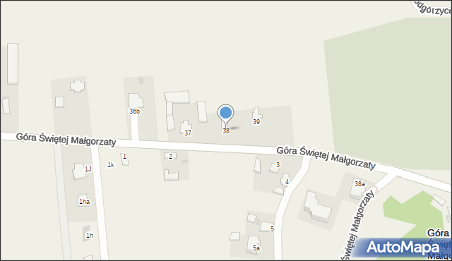 Podgórzyce, Podgórzyce, 38, mapa Podgórzyce