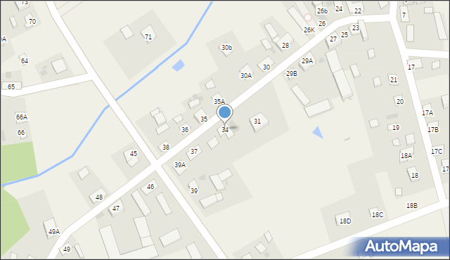 Podgórzyn, Podgórzyn, 34, mapa Podgórzyn