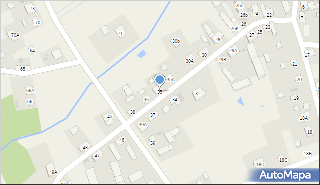 Podgórzyn, Podgórzyn, 35, mapa Podgórzyn