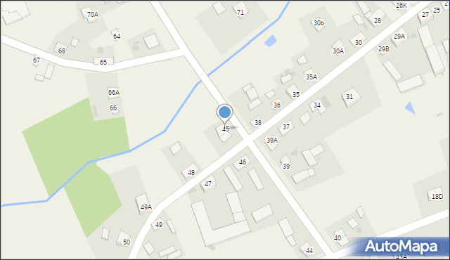 Podgórzyn, Podgórzyn, 45, mapa Podgórzyn