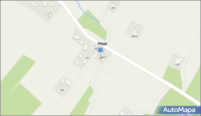Podgrodzie, Podgrodzie, 165, mapa Podgrodzie