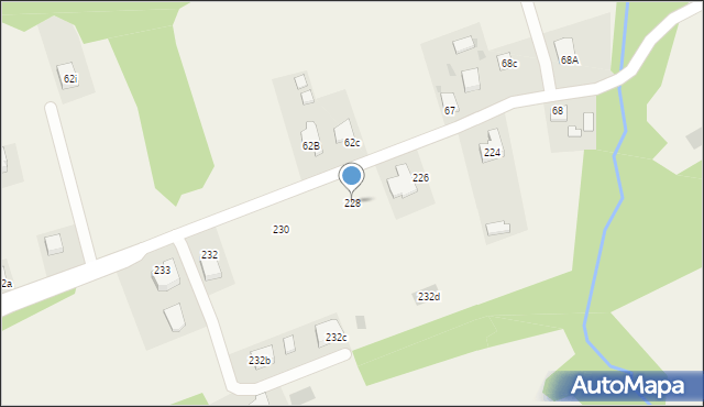 Podgrodzie, Podgrodzie, 228, mapa Podgrodzie