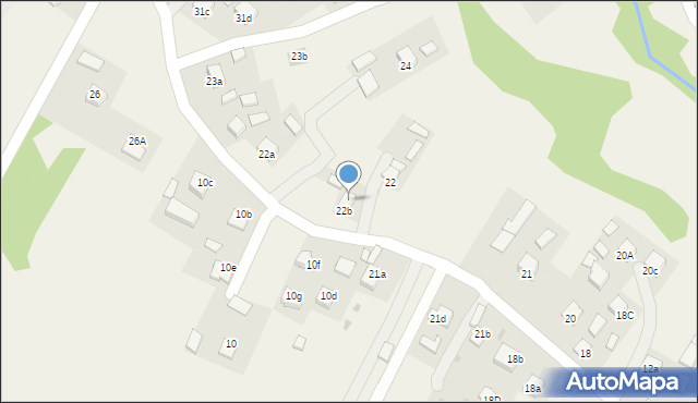 Podgrodzie, Podgrodzie, 22c, mapa Podgrodzie