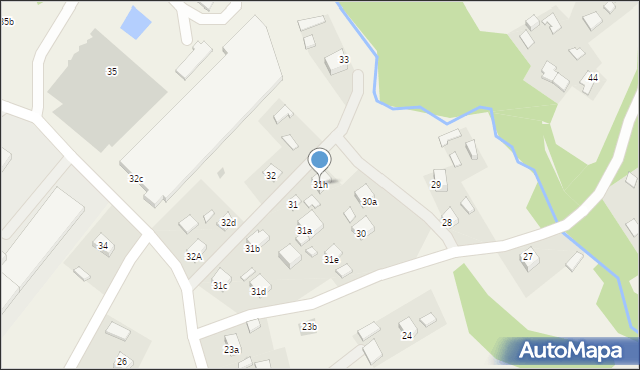 Podgrodzie, Podgrodzie, 31h, mapa Podgrodzie