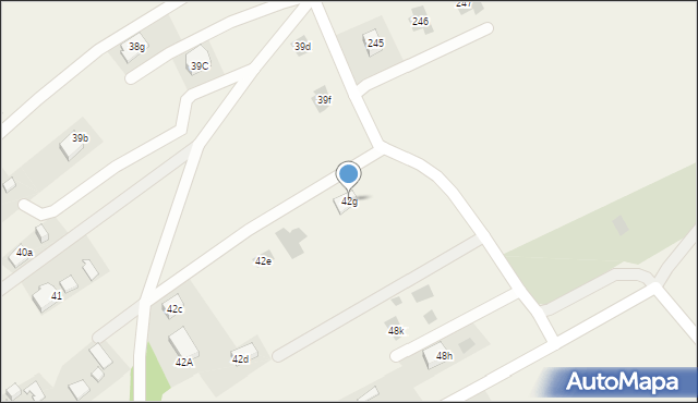 Podgrodzie, Podgrodzie, 42g, mapa Podgrodzie