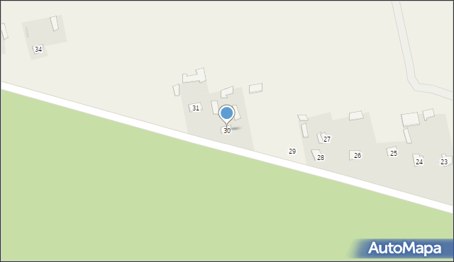 Podhucie, Podhucie, 30, mapa Podhucie