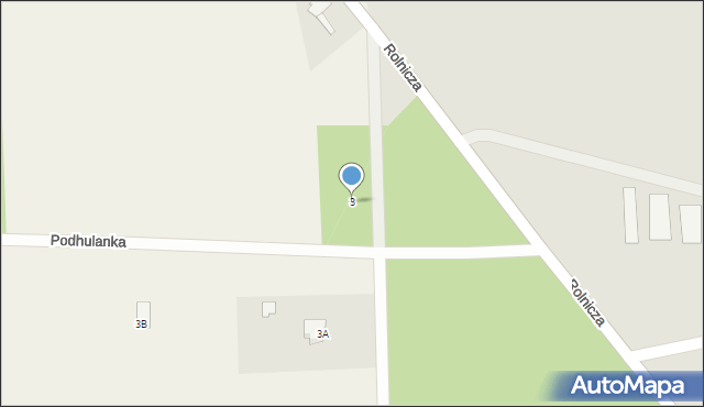 Podhulanka, Podhulanka, 3, mapa Podhulanka