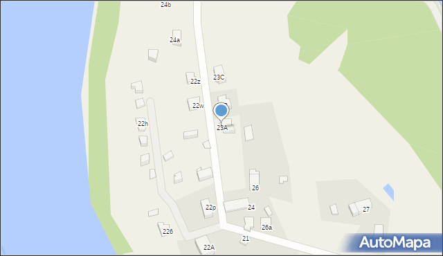 Podjazy, Podjazy, 23A, mapa Podjazy