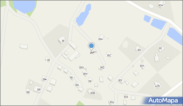 Podjazy, Podjazy, 36F, mapa Podjazy