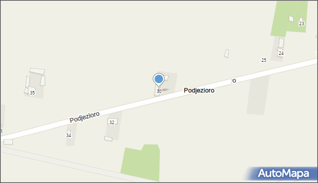 Podjezioro, Podjezioro, 30, mapa Podjezioro