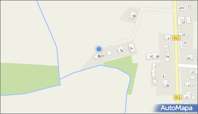 Podkamień, Podkamień, 5E, mapa Podkamień