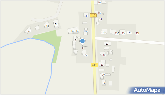 Podkamień, Podkamień, 8, mapa Podkamień