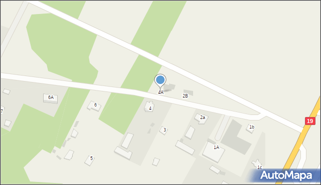 Podkamionka, Podkamionka, 4A, mapa Podkamionka