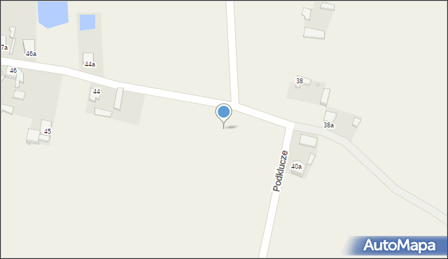 Podklucze, Podklucze, 44b, mapa Podklucze