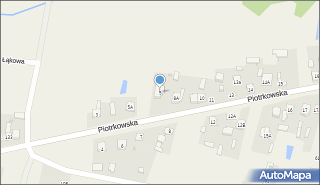 Podklucze, Podklucze, 5, mapa Podklucze