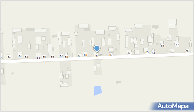 Podkońce, Podkońce, 61, mapa Podkońce
