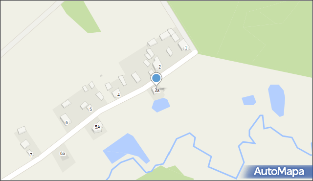 Podkonice Miejskie, Podkonice Miejskie, 3a, mapa Podkonice Miejskie