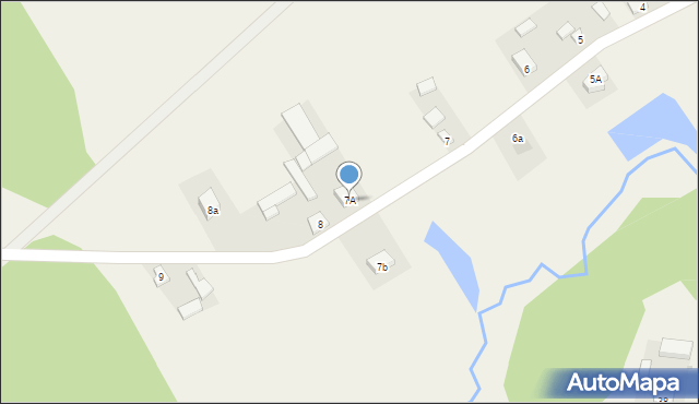 Podkonice Miejskie, Podkonice Miejskie, 7A, mapa Podkonice Miejskie