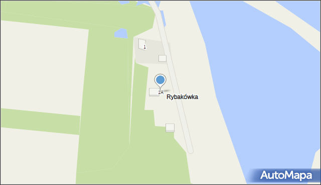 Podlas, Podlas, 1A, mapa Podlas