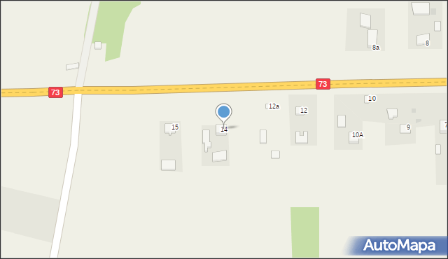 Podlasek, Podlasek, 14, mapa Podlasek