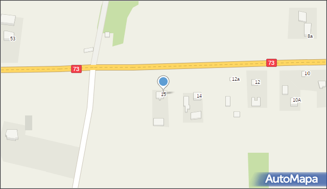 Podlasek, Podlasek, 15, mapa Podlasek