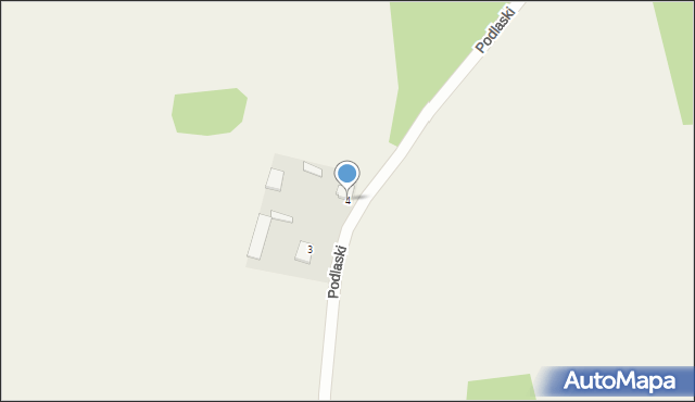 Podlaski, Podlaski, 4, mapa Podlaski