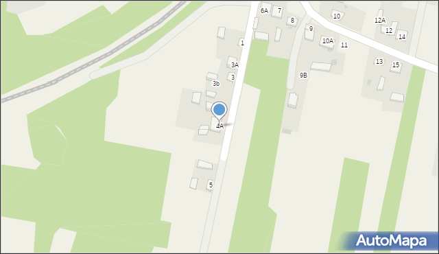 Podłazie, Podłazie, 4A, mapa Podłazie