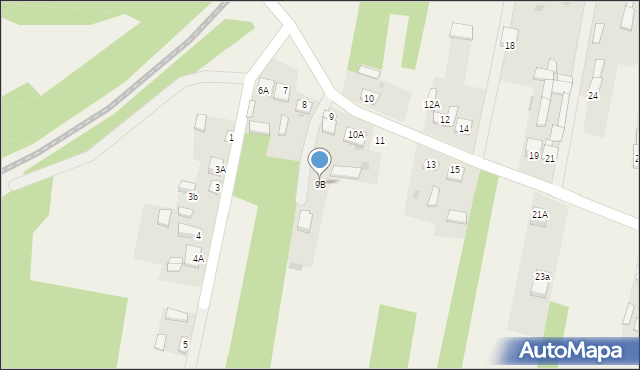Podłazie, Podłazie, 9B, mapa Podłazie
