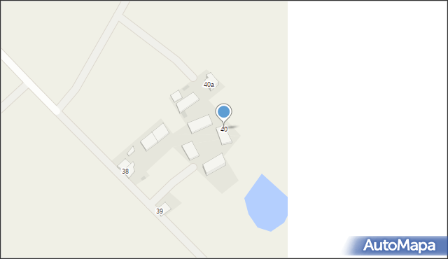 Podlechy, Podlechy, 40, mapa Podlechy