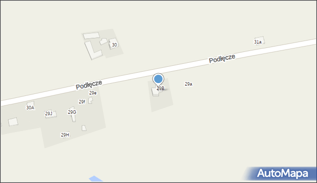 Podłęcze, Podłęcze, 29C, mapa Podłęcze