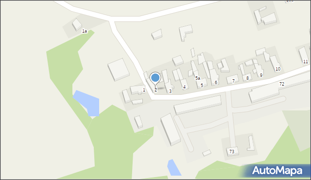 Podlegórz, Podlegórz, 2, mapa Podlegórz