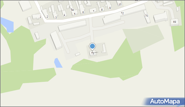 Podlegórz, Podlegórz, 73, mapa Podlegórz