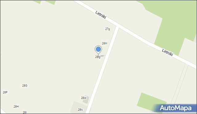 Podleńce, Podleńce, 28lg, mapa Podleńce