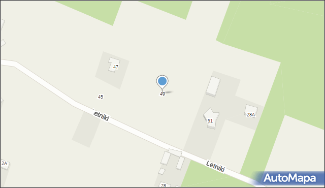 Podleńce, Podleńce, 49, mapa Podleńce