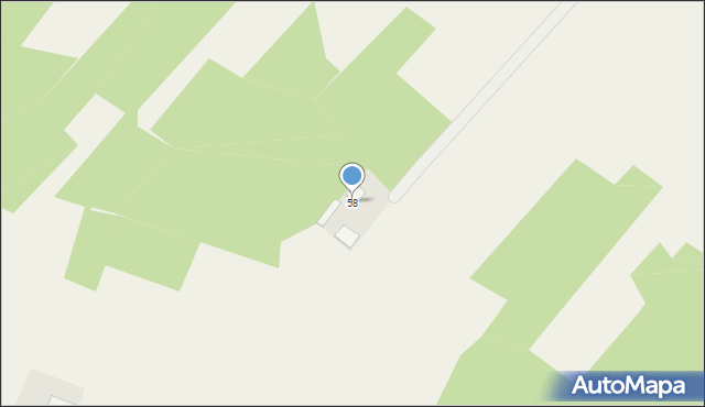 Podlesie, Podlesie, 58, mapa Podlesie