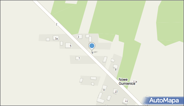 Podlesie, Podlesie, 6, mapa Podlesie