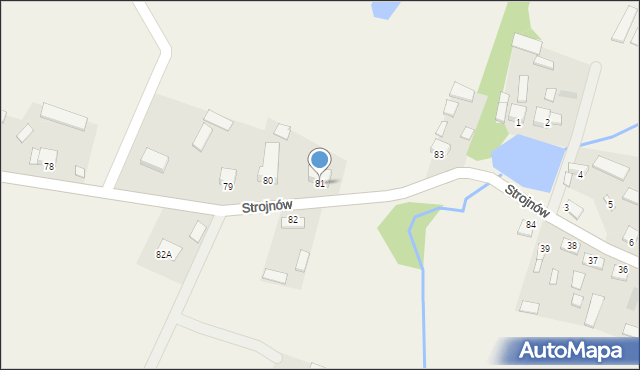 Podlesie, Podlesie, 81, mapa Podlesie